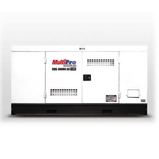 silent diesel generator sdg 30000-as multipro hardware generator multimayaka multi mayaka mesin genset senyap