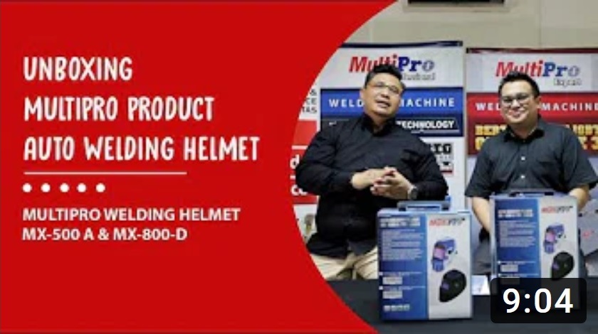 Aksesories Pelindung Pengguna Las Auto Welding Helmet MX 500 & MX 800