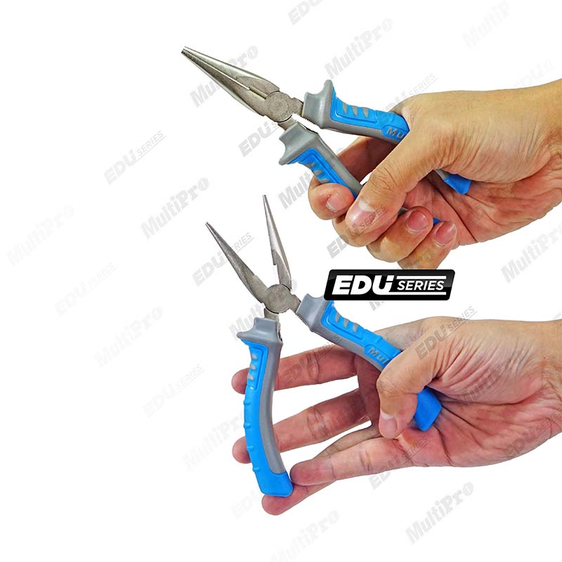 MultiPro Handtools EDU Series LONG NOSE PLIERS (H) 6 INCH-EDU 0.PLR.AA06.0006E Tang Hidung Panjang 6 Inci Multi Mayaka Perkakas Tangan Alat Tukang dan Bengkel