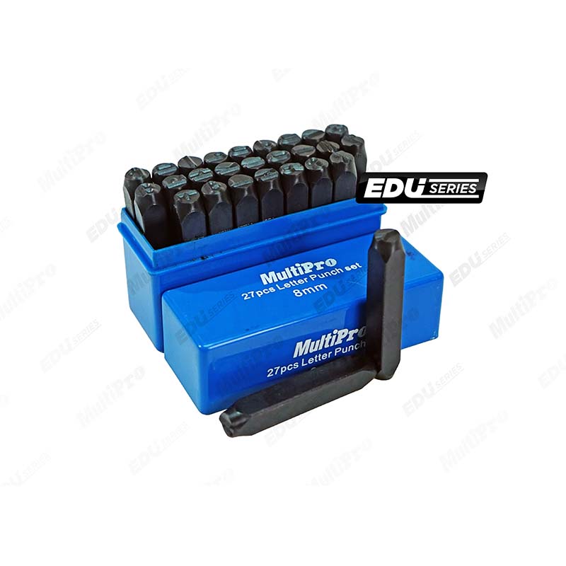 MultiPro Handtools EDU Series PUNCH LETTER 8 MM-EDU 0.OTO.KA07.0008E Alat Ketok Huruf 8 mm Multi Mayaka Perkakas Tangan Alat Tukang dan Bengkel