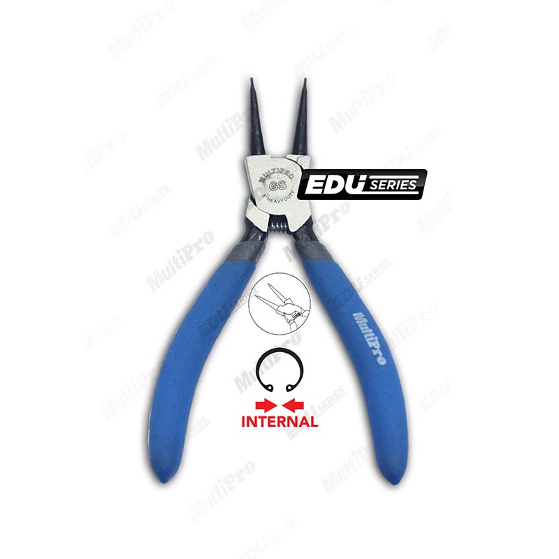 MultiPro Handtools EDU Series SNAP RING PLIERS INTERNAL STRAIGHT 5 INCH-EDU 0.PLR.AA03.0005E Tang Cincin Jepret Lurus Internal Multi Mayaka Perkakas Tangan Alat Tukang dan Bengkel